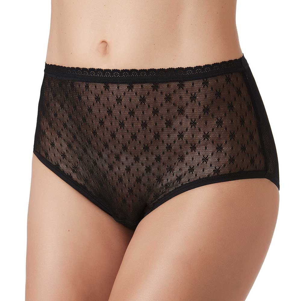 Cueca Alta Rendada Braga Floret para Mulher