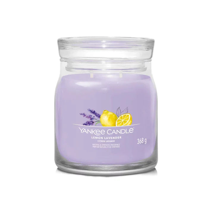 Yankee Candle Vela Média - Lemon Lavander - 368g