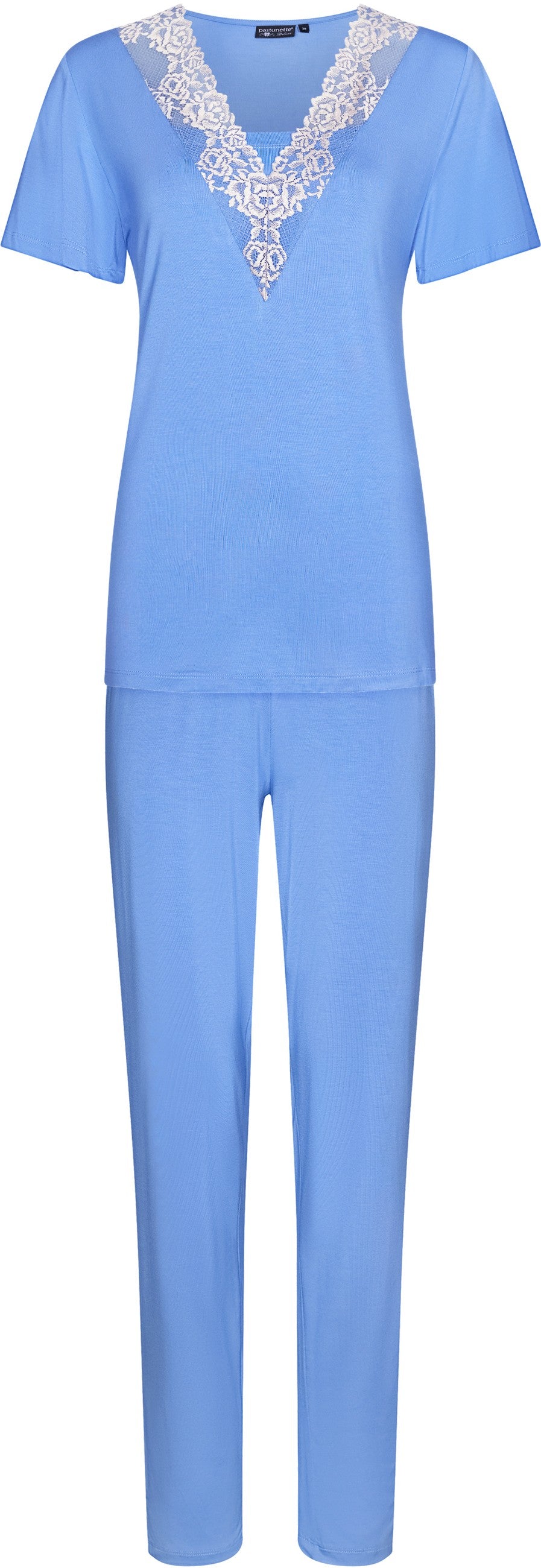 Pijama PASTUNETTE DELUXE para Mulher de Manga Curta e Calça