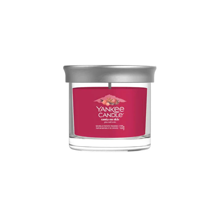 Yankee Candle Vela Pequena - Santa on Skis - 122g