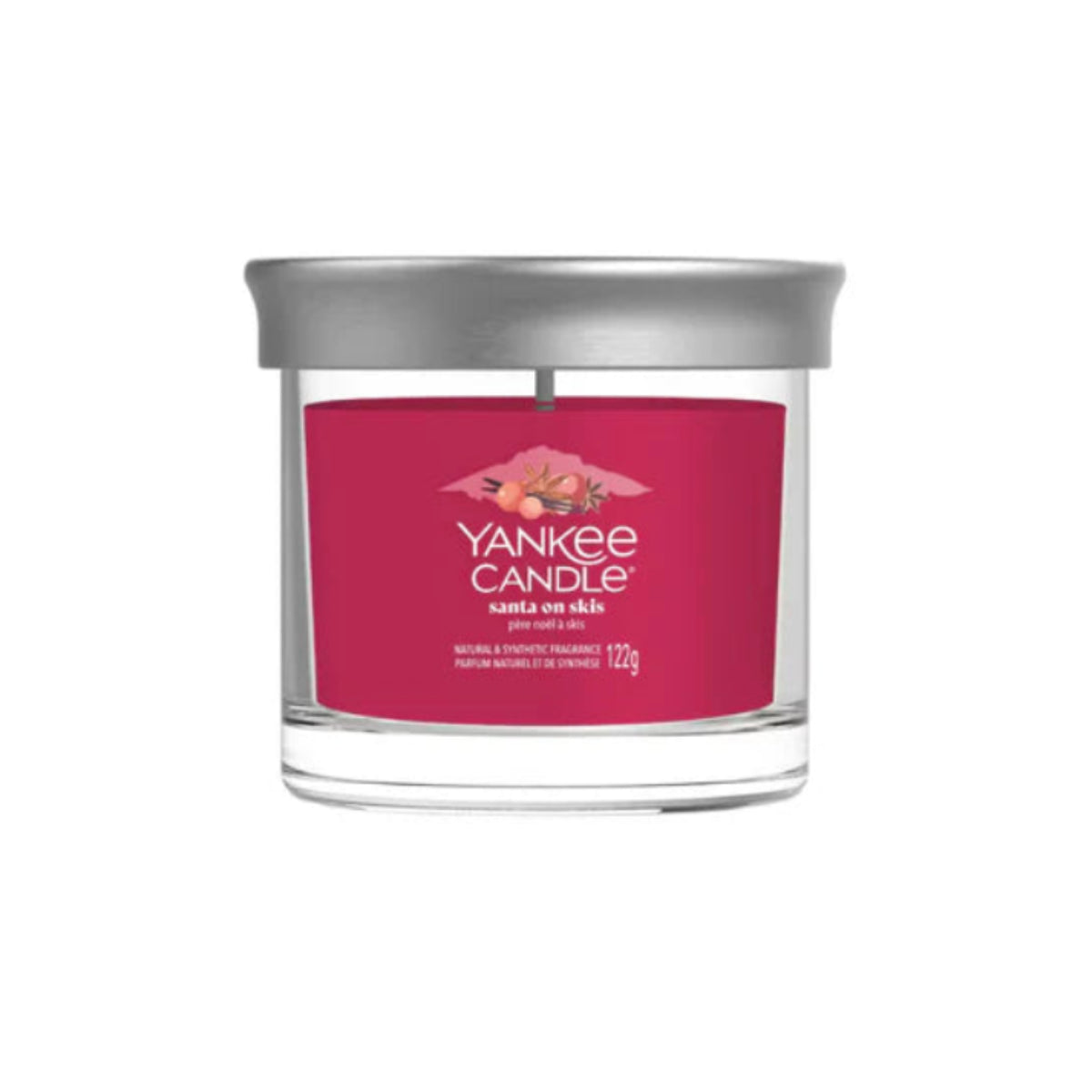 Yankee Candle Vela Pequena - Santa on Skis - 122g
