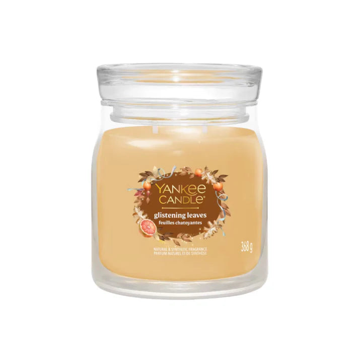 Yankee Candle Vela Média - Glistening Leaves - 368g