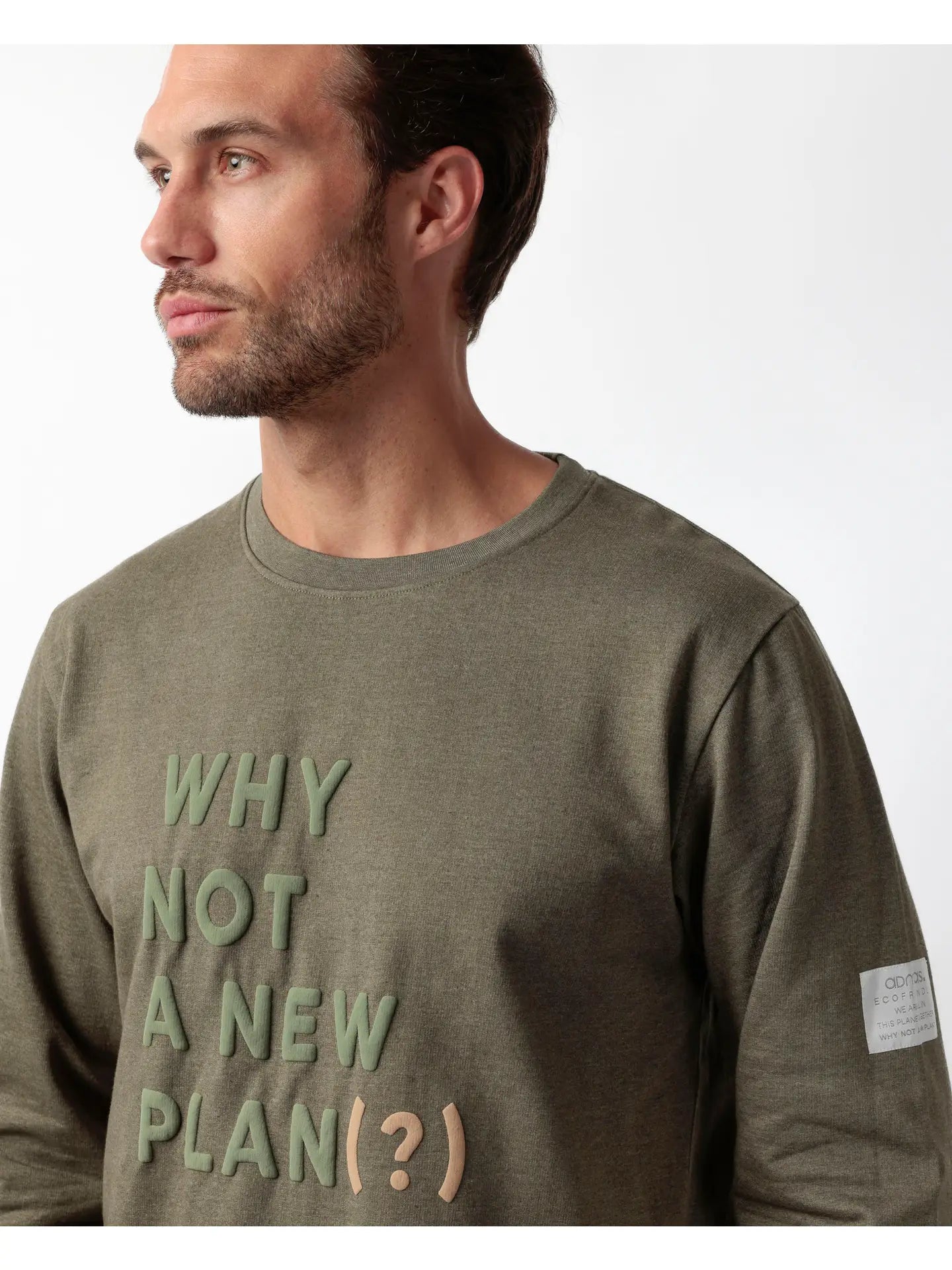 Pijama Manga Comprida e Malha Felpa "Why Not" para Homem ADMAS