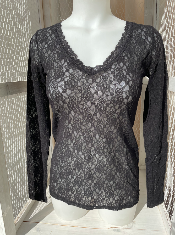 Camisola Rendada "CTA M/L CP Dolce Amore" para Mulher