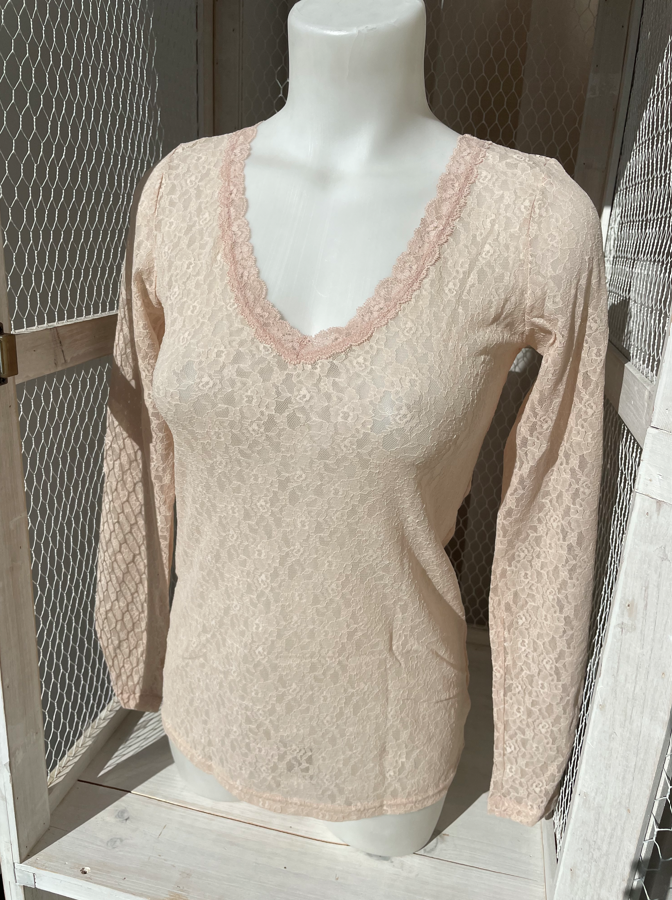 Camisola Rendada "CTA M/L CP Dolce Amore" para Mulher