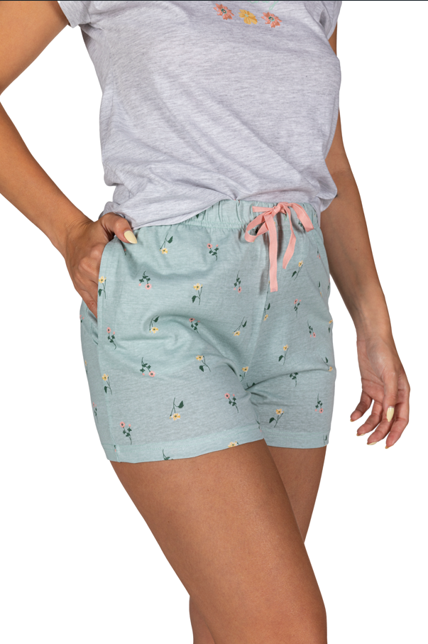 Pijama Javier Golmar para Mulher Manga Curta e Calção