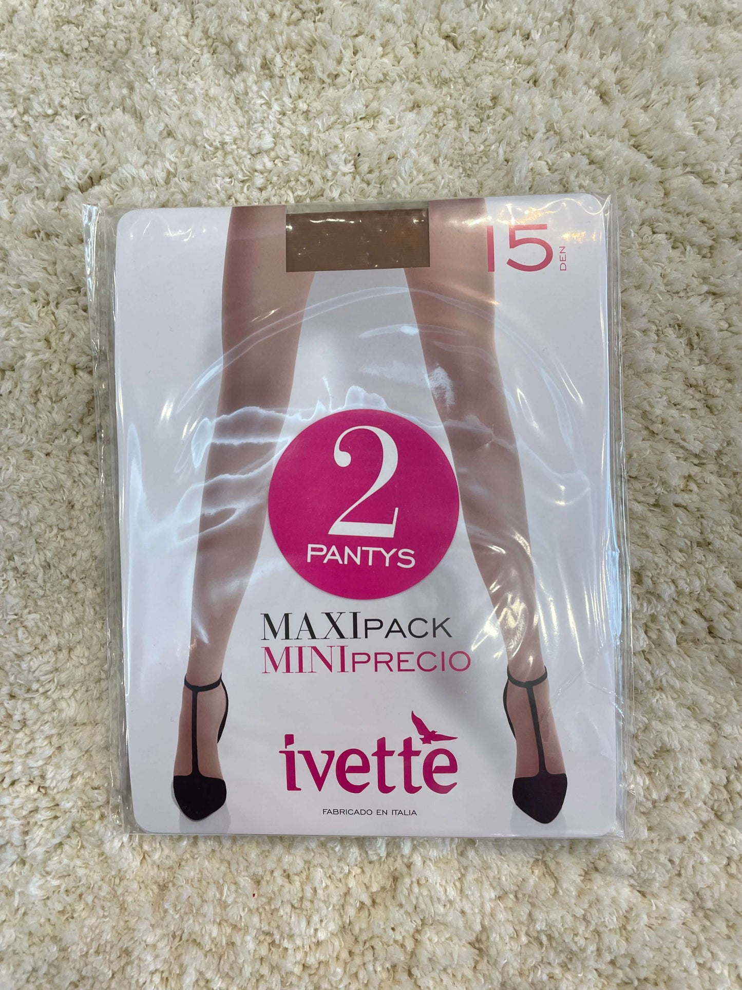 Pack 2 Collants IVETTE 15 DEN Pele
