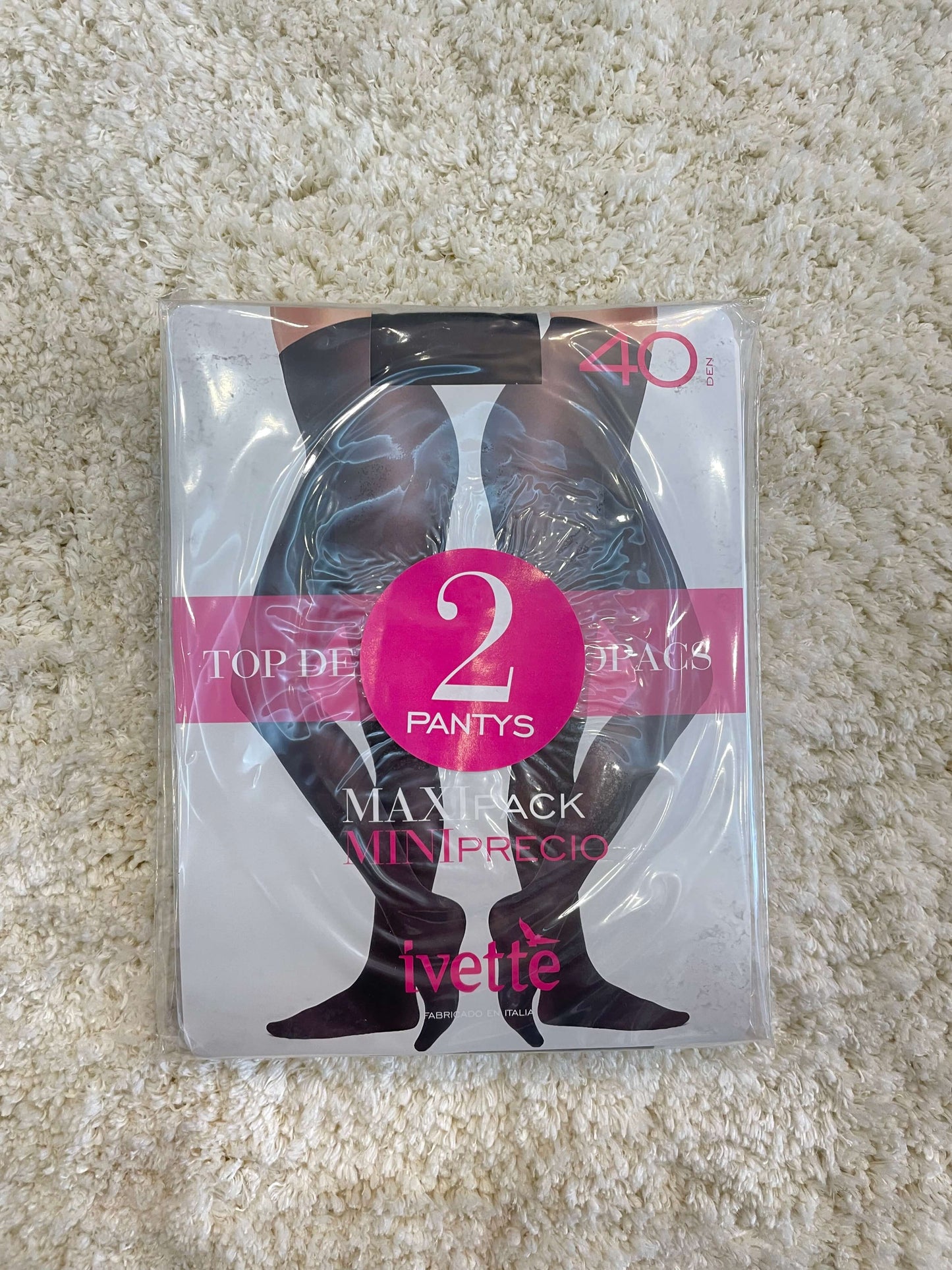 Pack 2 Collants IVETTE 40 DEN