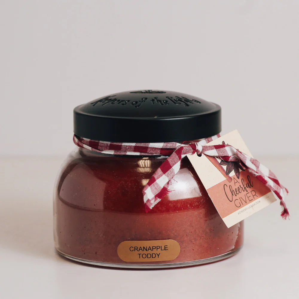 Vela Perfumada CRANAPPLE TODDY - Pavio Duplo (125 horas)
