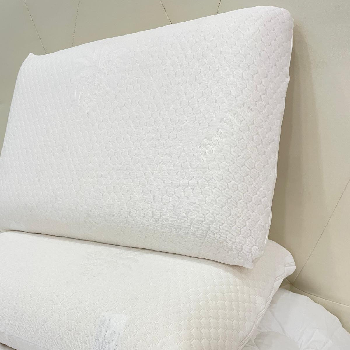 almofada de dormir viscoelástica com aloe vera