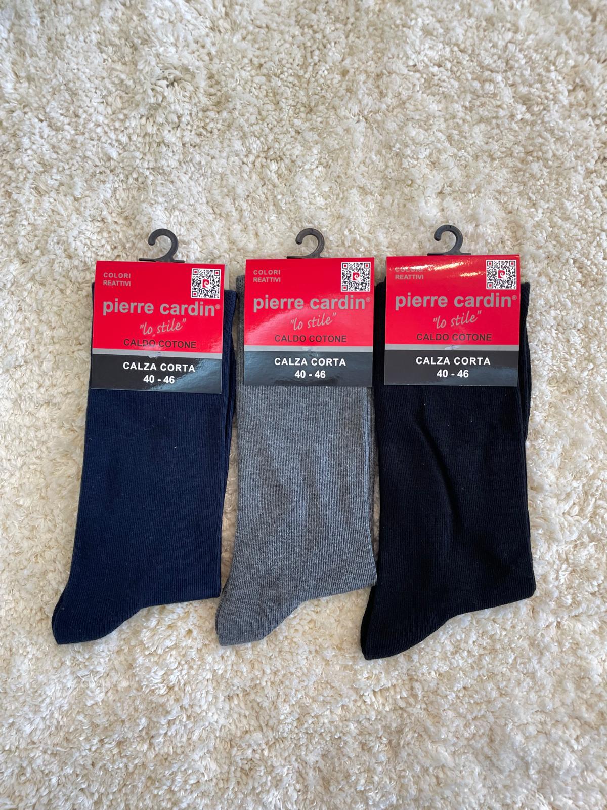 Meias de Algodão Pack de 3 PIERRE CARDIN para Homem