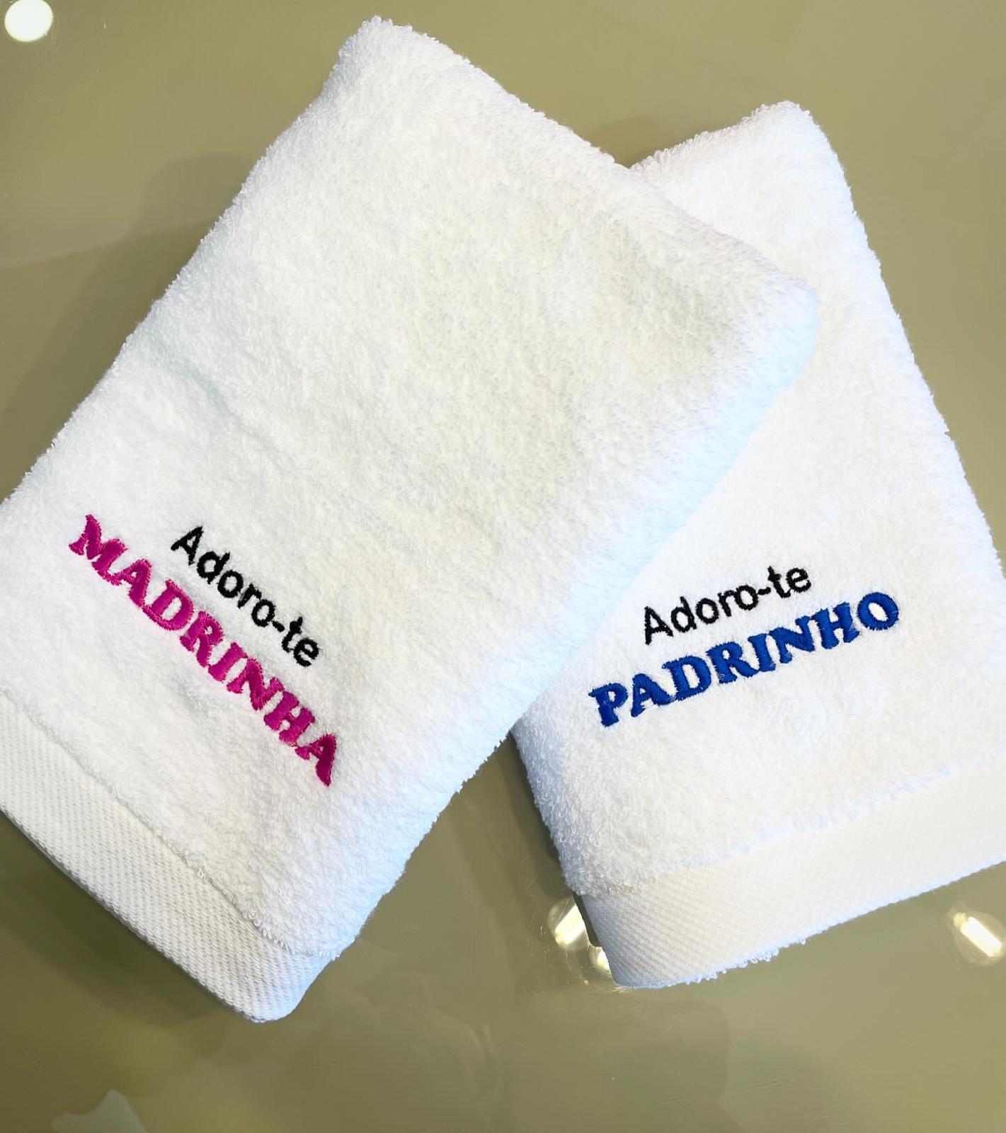 Adoro-te Madrinha ou Padrinho Frase