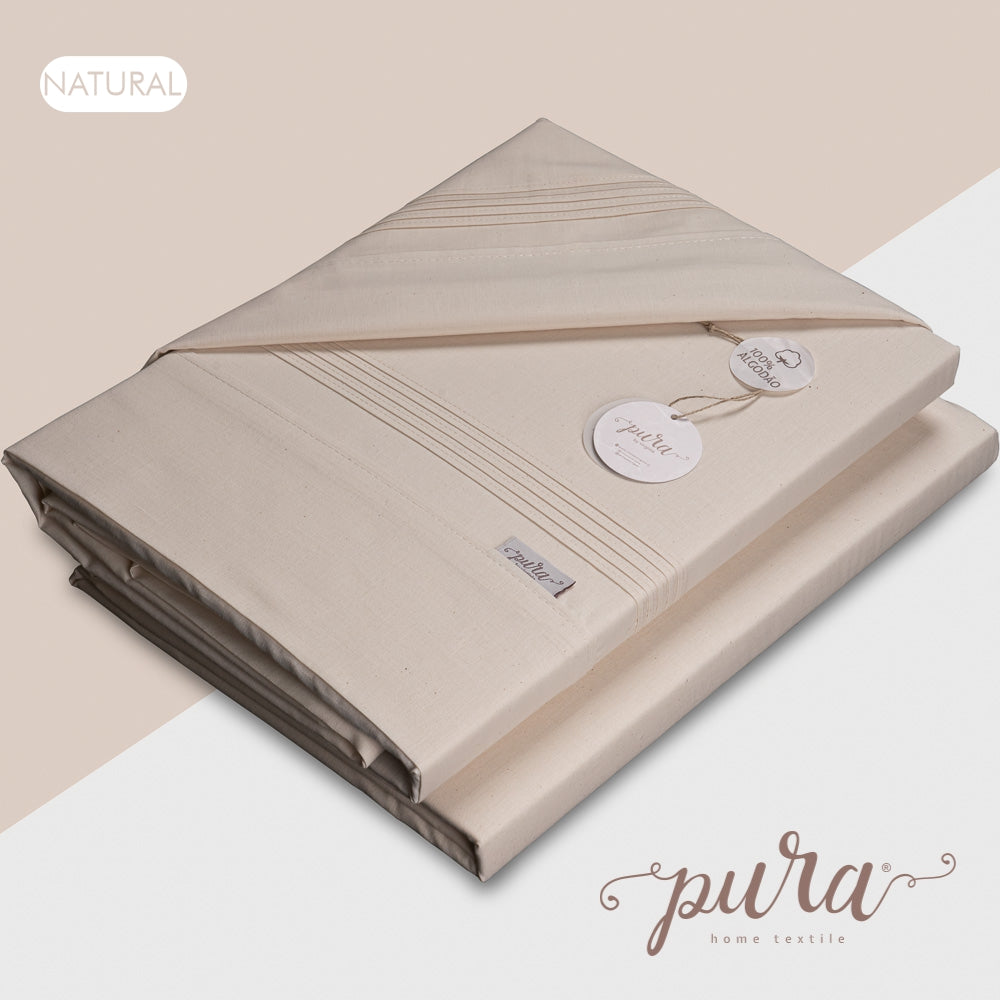 Jogo de Cama Coleção "Safira" 100% Algodão