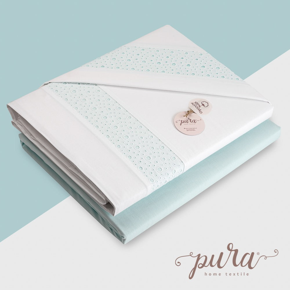Jogo de Cama "Perla" 100% Algodão