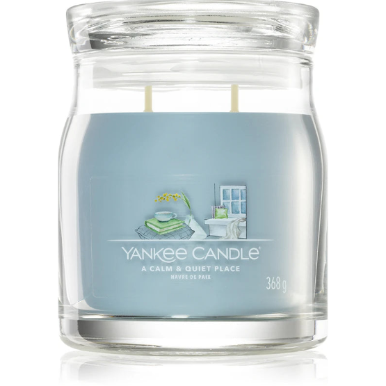 Yankee Candle Vela Média - A Calm & Quiet Place - 368g