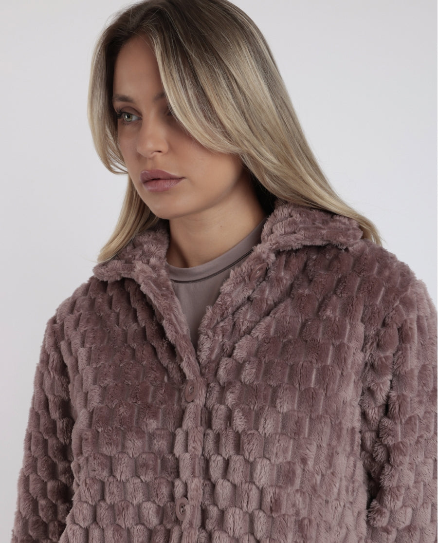 Robe Macio e Quente de Manga Comprida para Mulher ADMAS CLASSIC