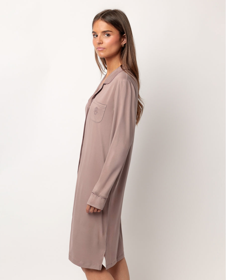 Camisa Aberta de Corte Direito Super Suave para Mulher ADMAS CLASSIC