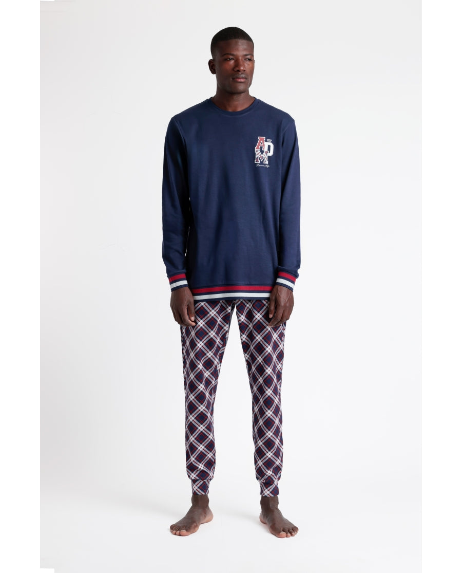 Pijama de Manga Comprida para Homem ADMAS