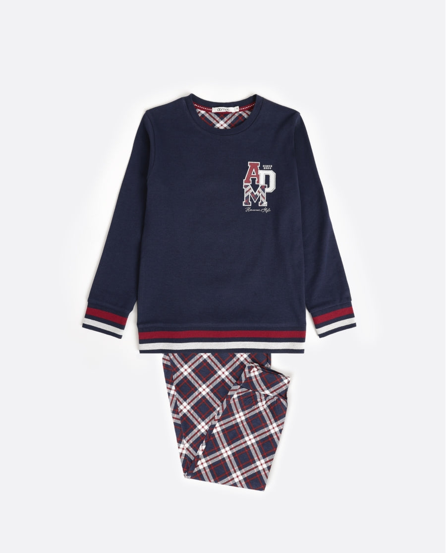 Pijama de Manga Comprida para Criança Unissexo ADMAS