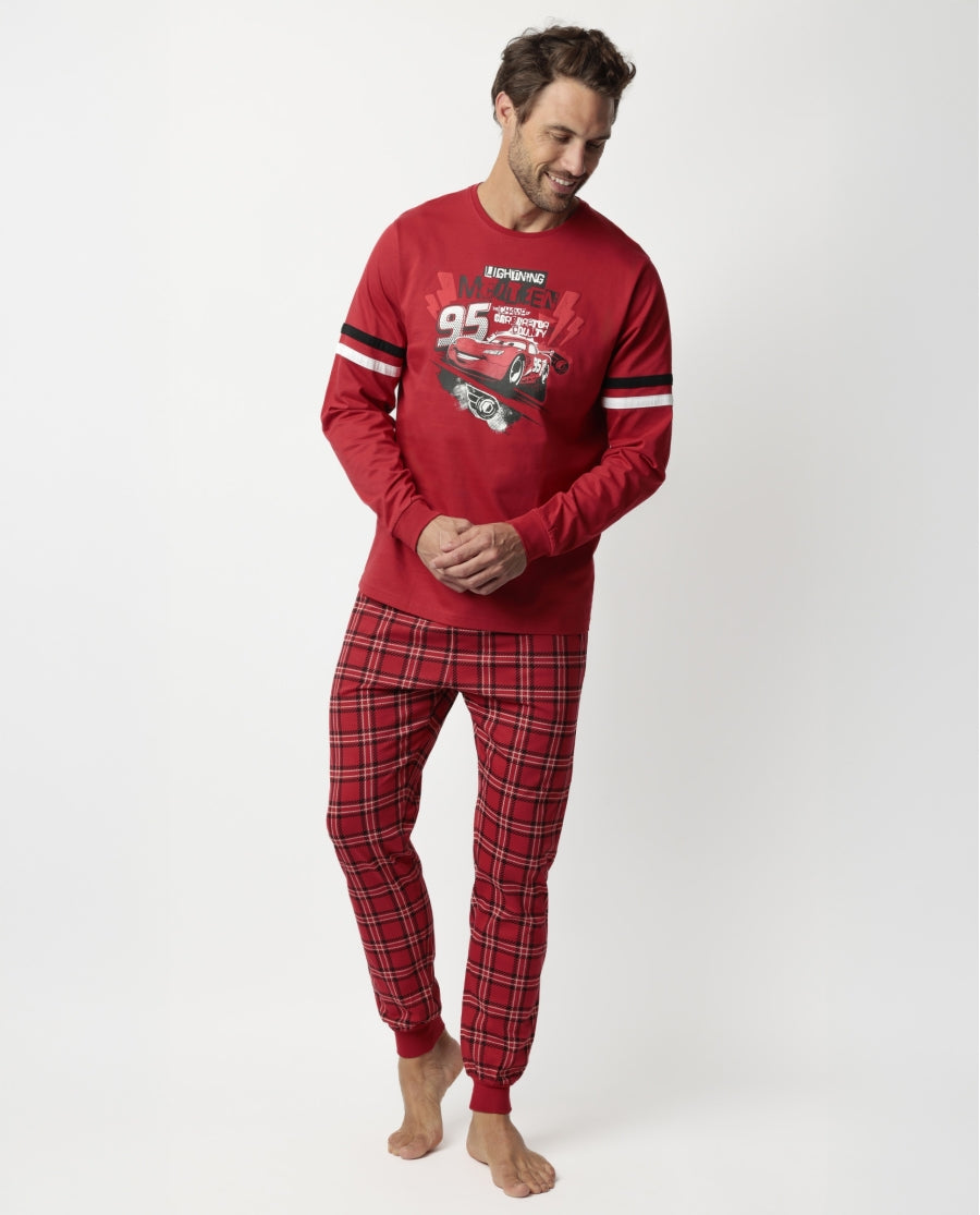 Pijama de Manga Comprida CARS para Homem