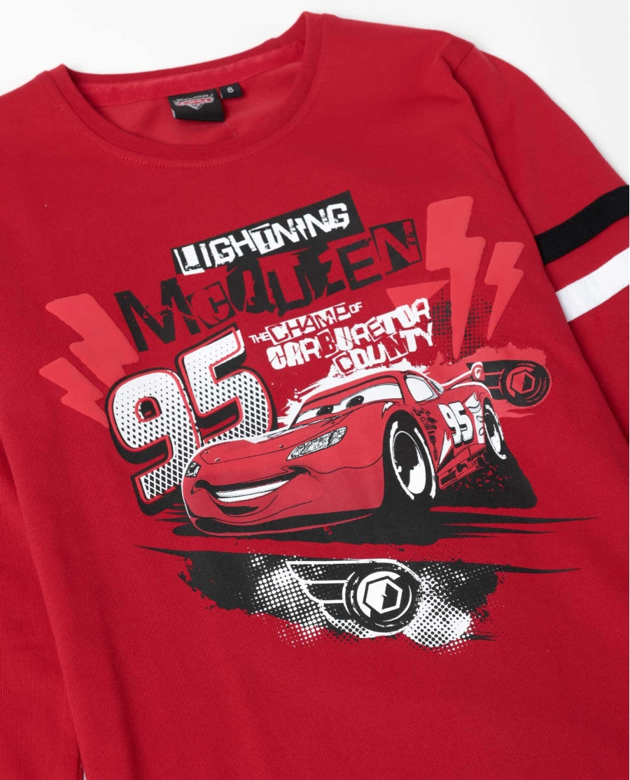 Pijama de Manga Comprida CARS para Criança