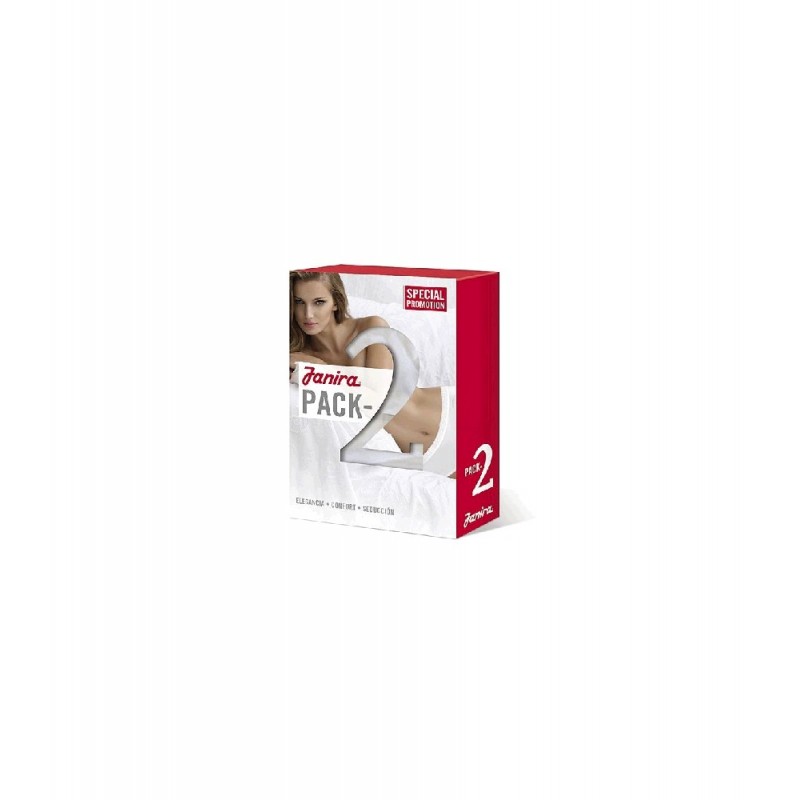 Cueca Slip Pack de 2 Algodão "P.-2 Slip Essencial" para Mulher