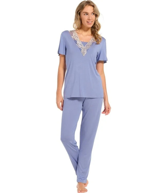 Pijama PASTUNETTE DELUXE para Mulher de Manga Curta e Calça