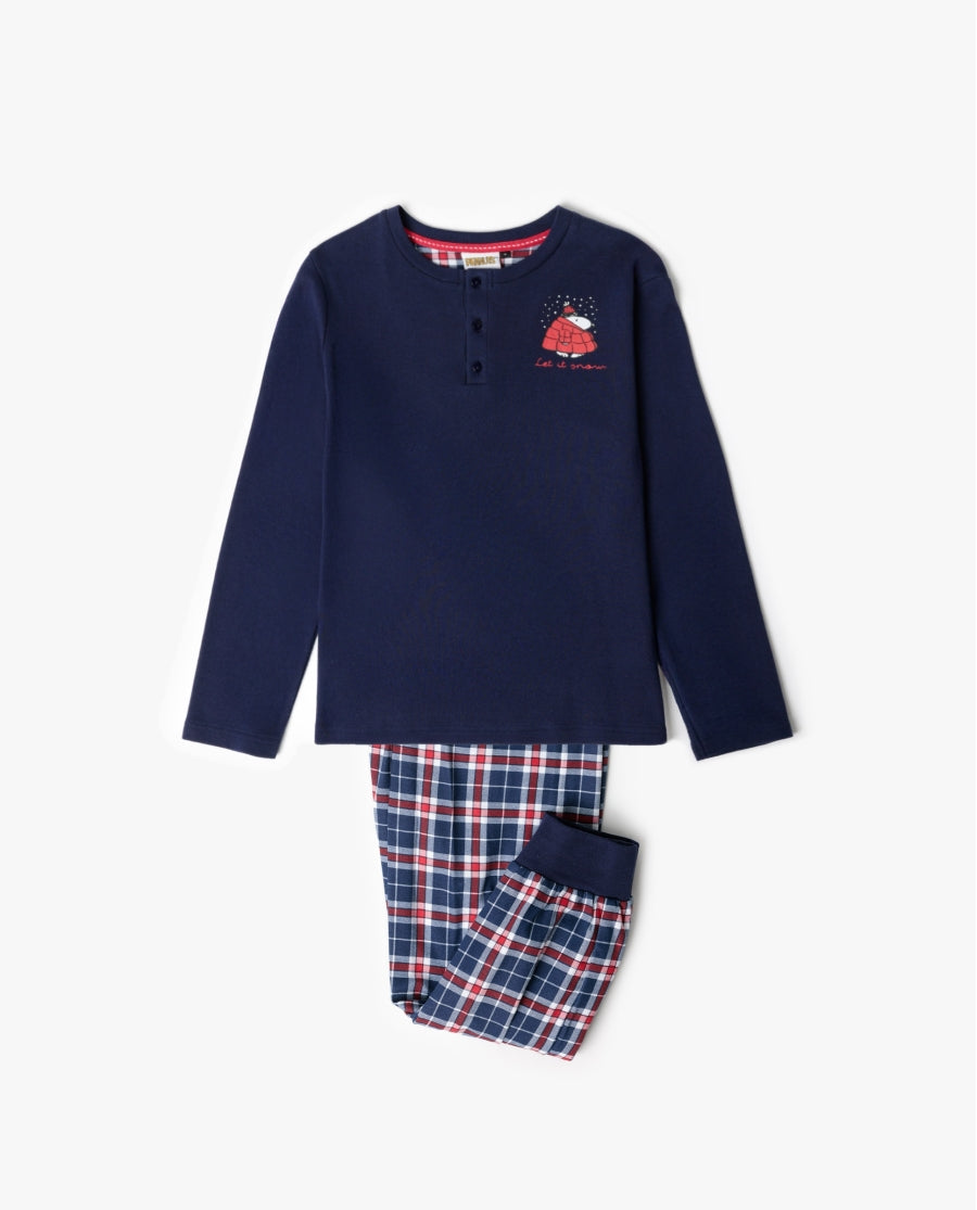 Pijama de Manga Comprida para Menino PEANUTS