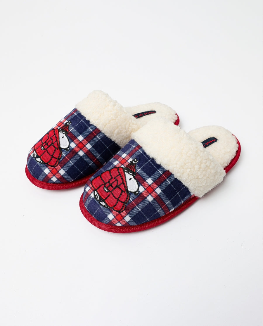 Chinelos com pêlo no interior para Adulto PEANUTS (36-41)