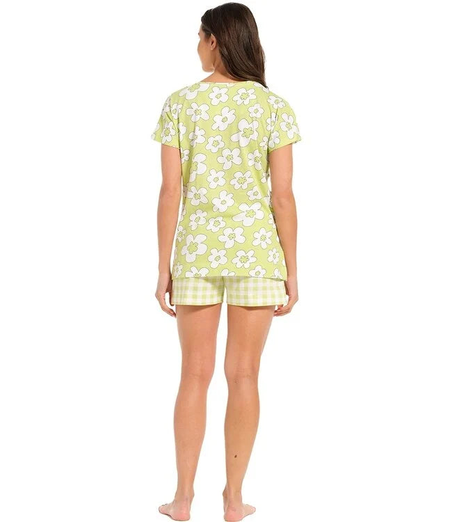 Pijama REBELLE para Mulher de Manga Curta e Calção Curto
