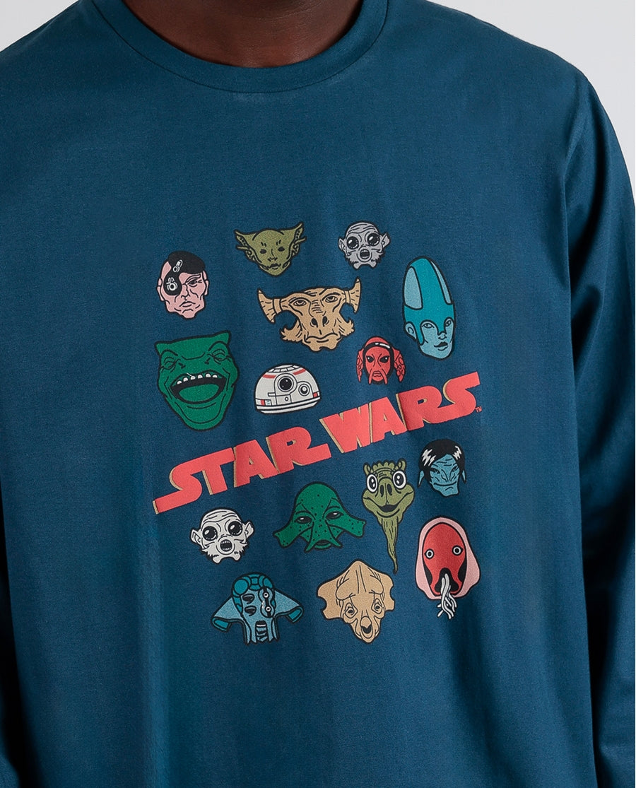 Pijama de Manga Comprida para Homem STAR WARS