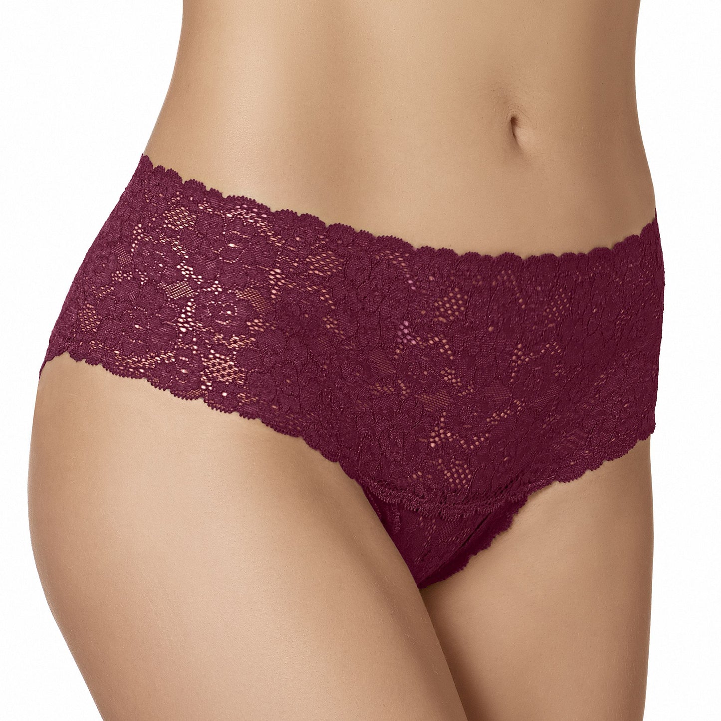 Cueca Shorty Rendado Color Dolce Amore para Mulher