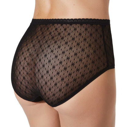 Cueca Alta Rendada Braga Floret para Mulher