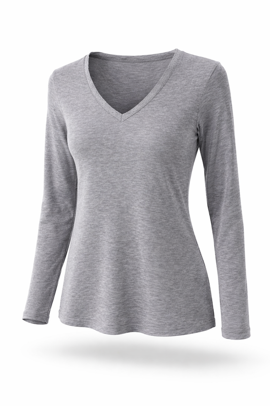 Camisola térmica "Lace Warm" manga comprida para Mulher