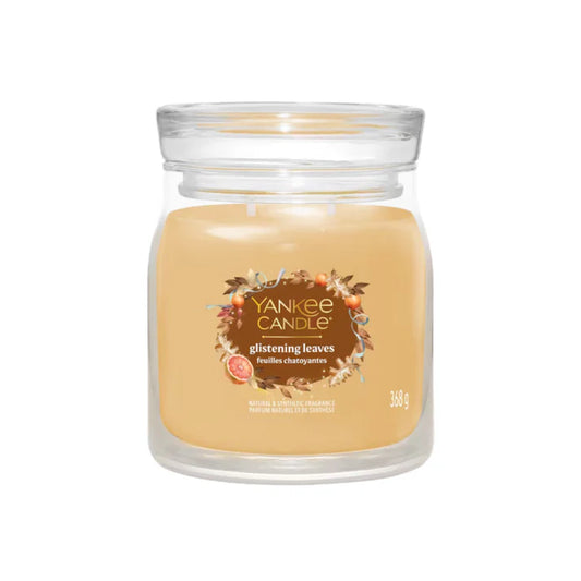 Yankee Candle Vela Média - Glistening Leaves - 368g