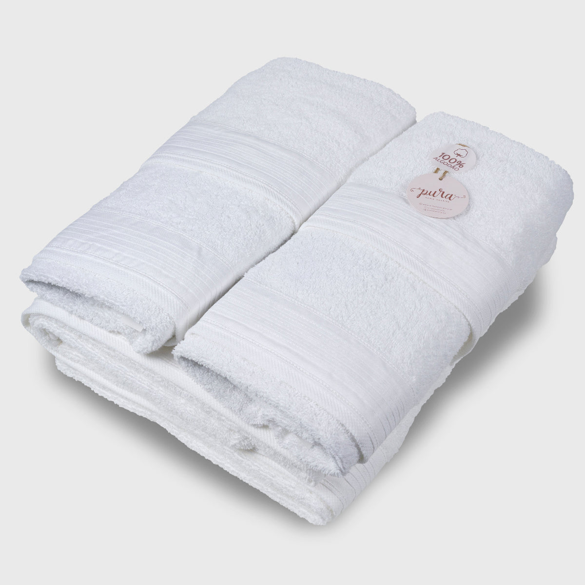 conjunto de toalhas de banho - 400gr/m2 - 100% Algodão