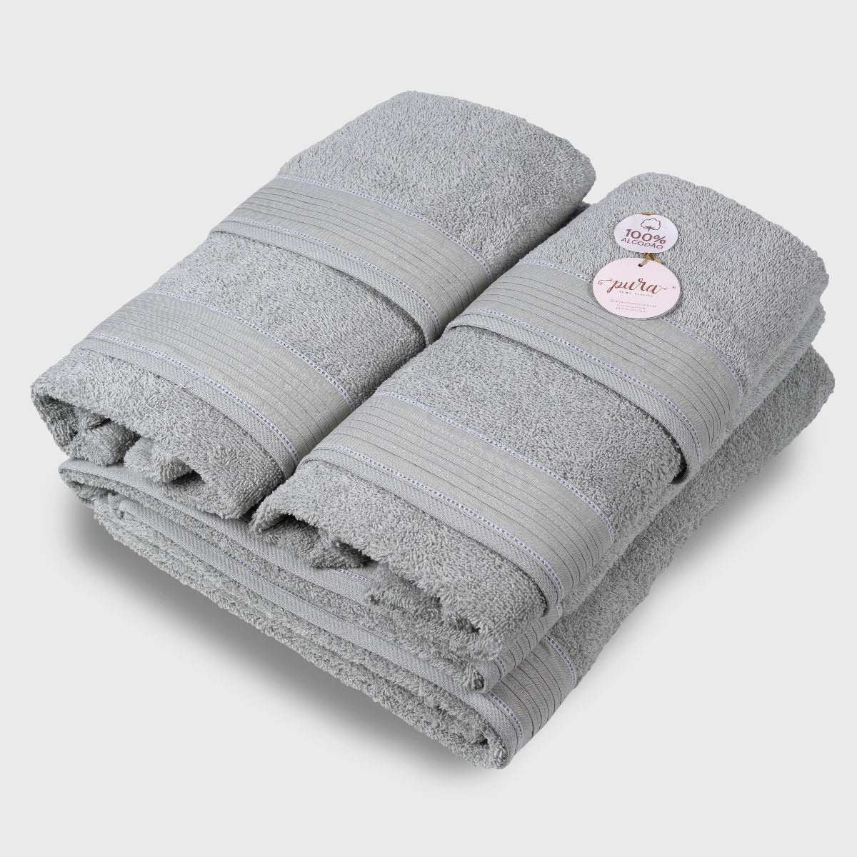 conjunto de toalhas de banho - 400gr/m2 - 100% Algodão