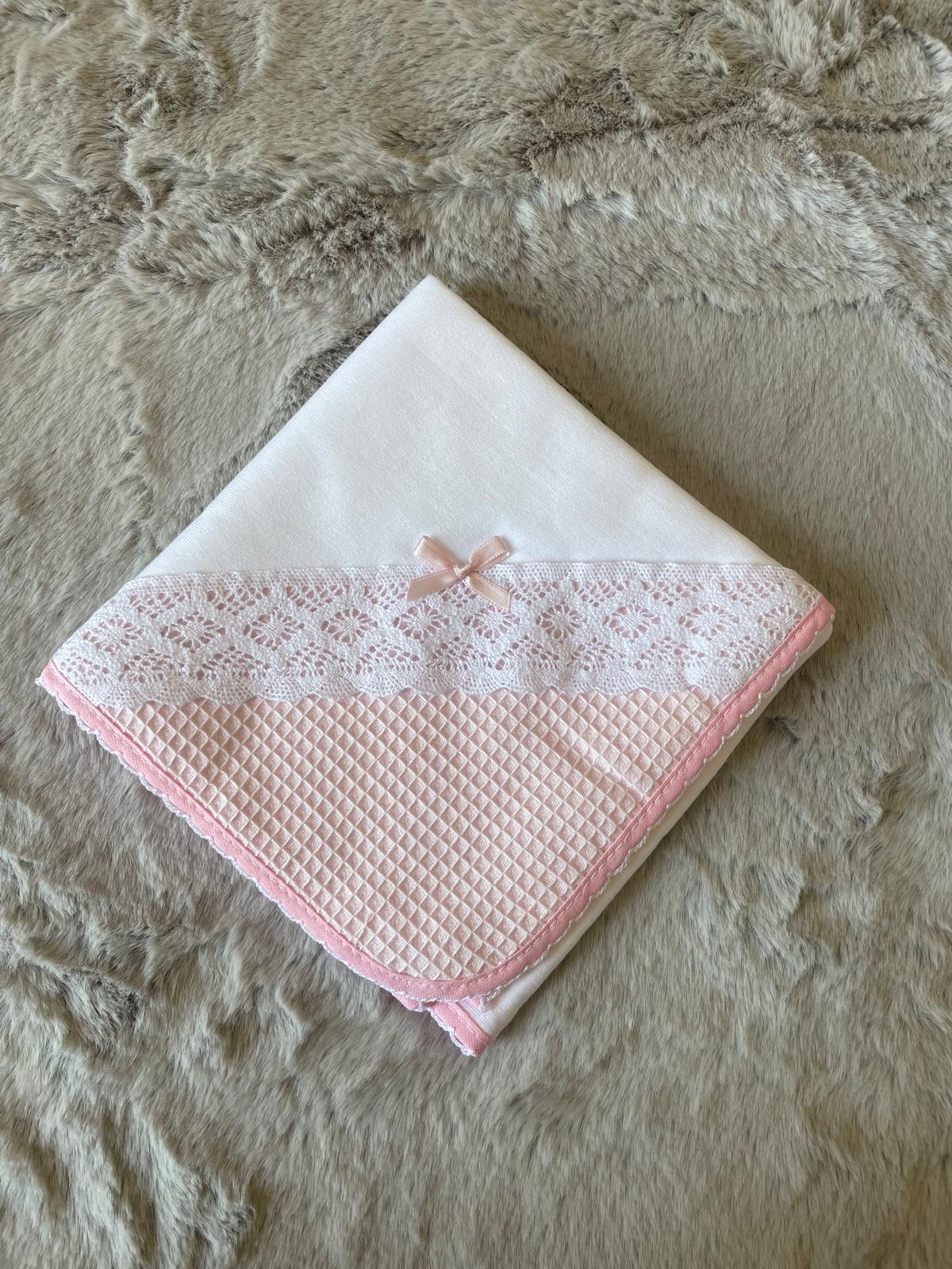 Fralda de Bebé com Renda (PERSONALIZAR)