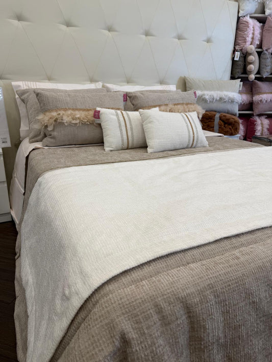 Cobre-pés em Veludo Pérola de Alta Qualidade