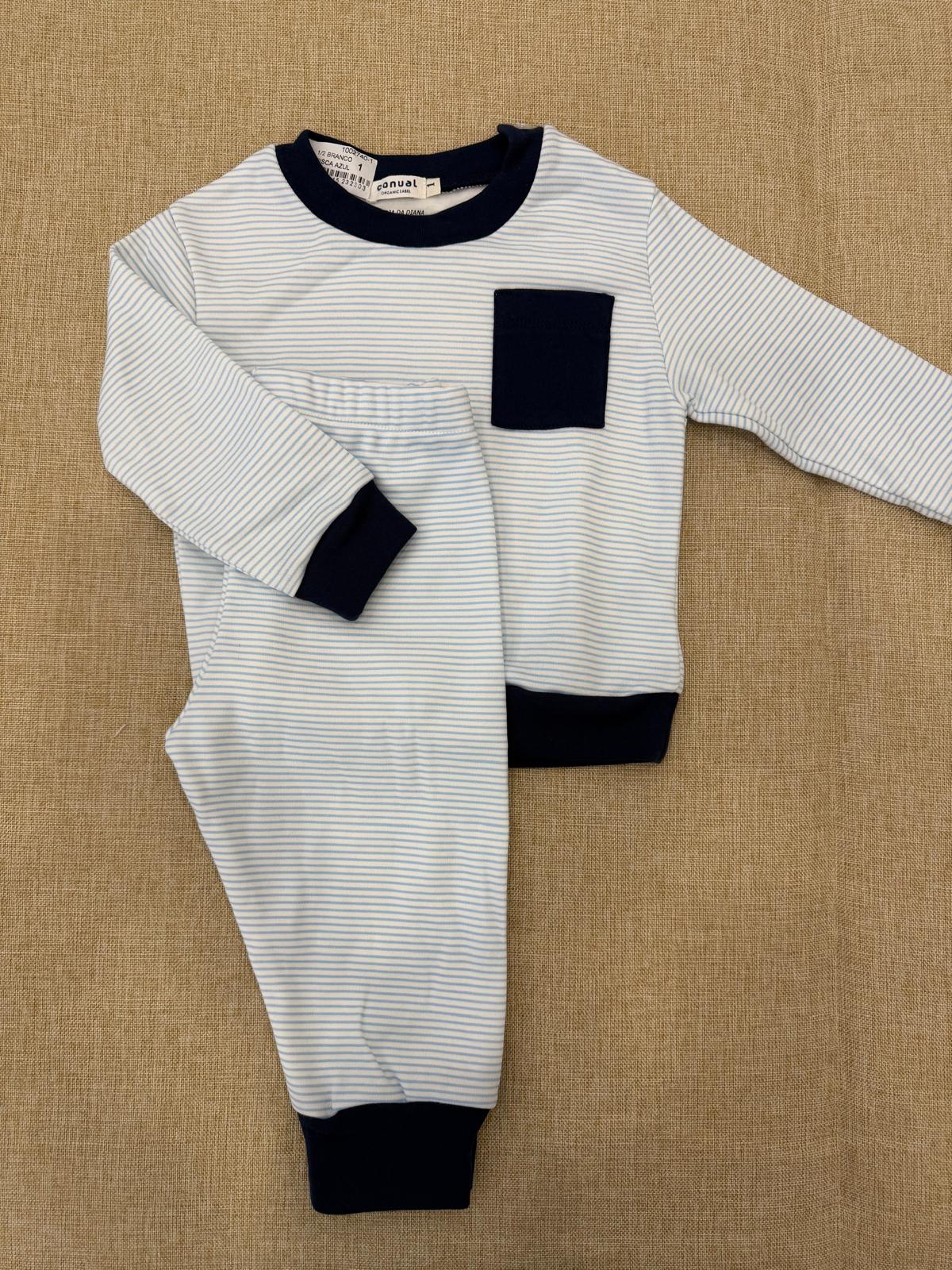 Pijama de Criança Menino Cardado CONUAL