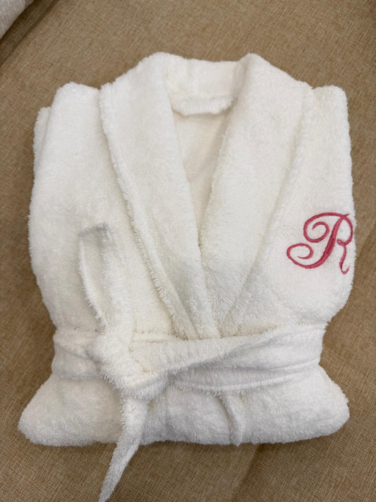 Robe de Banho em Felpo 100% Algodão com Cinto Ajustável e Bolsos Frontais