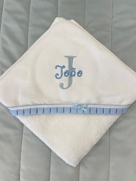 Toalha de Banho com Capuz de Bebé (PERSONALIZAR)