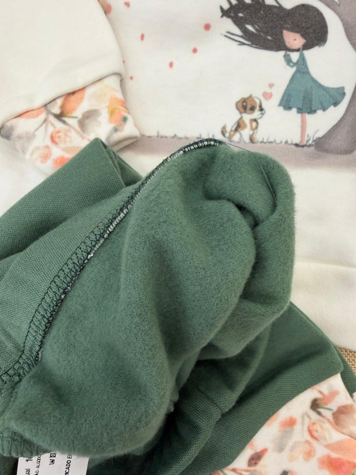 Pijama de Criança Menina Cardado CONUAL