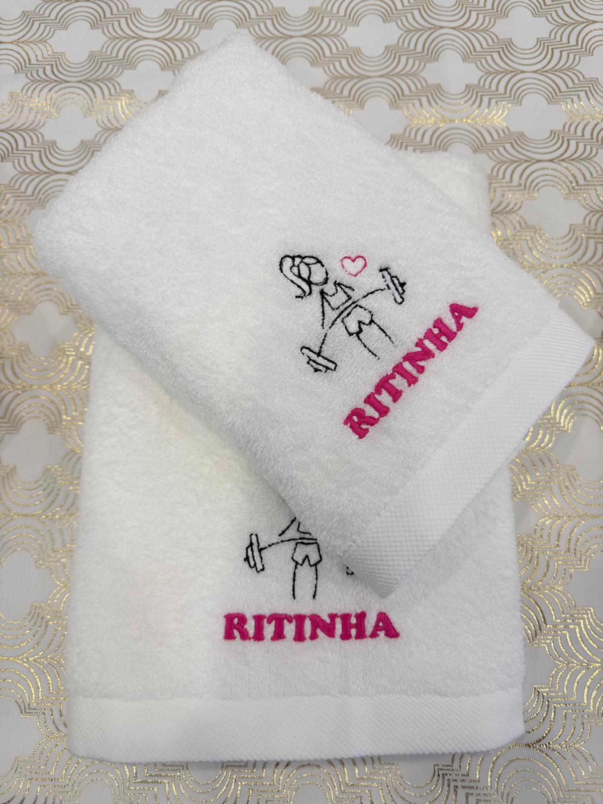 Toalha de Rosto ou de Banho para quem gosta de treinar