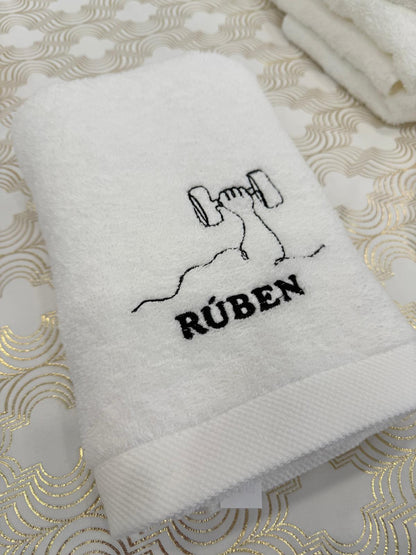 Toalha de Rosto ou de Banho para quem gosta de treinar