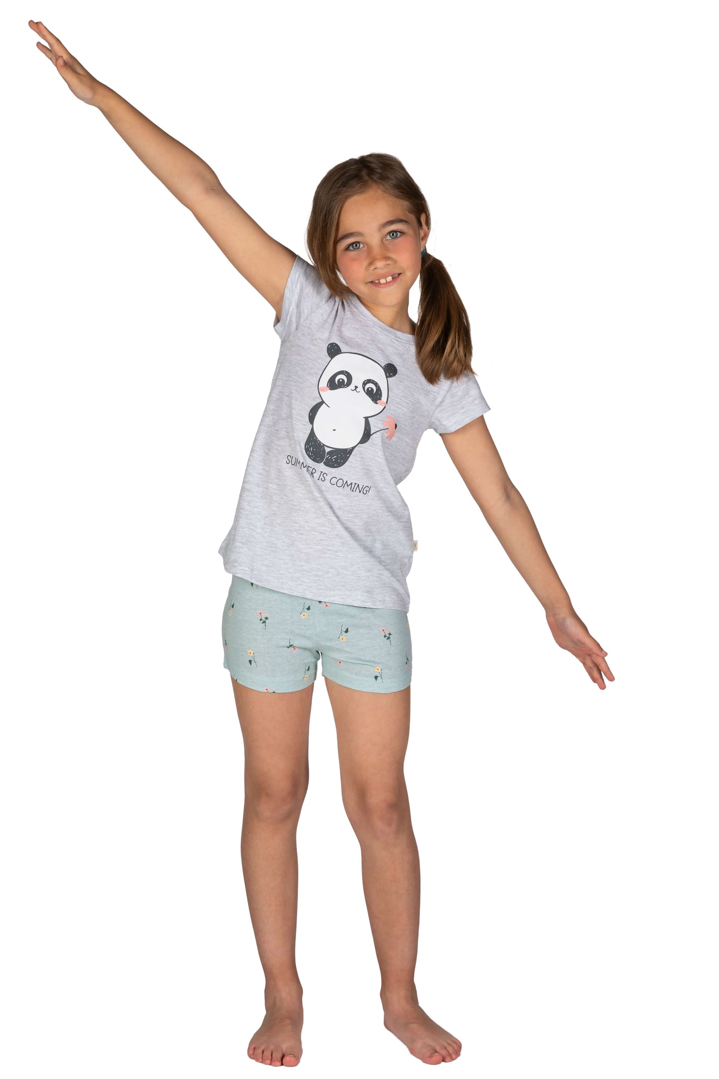 Pijama Javier Golmar para Menina Manga Curta e Calção