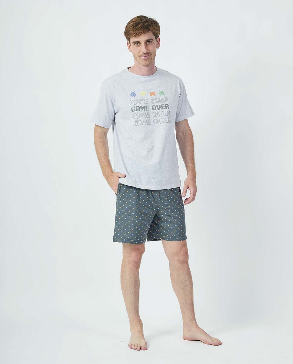 Pijama Javier Golmar para Homem Manga Curta e Calção