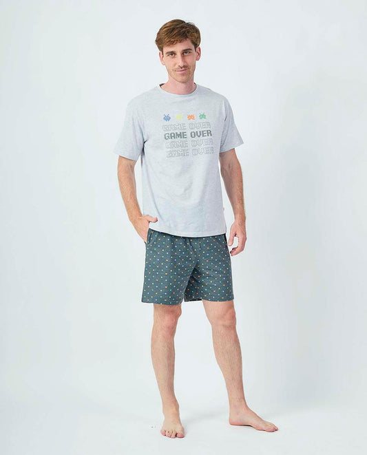 Pijama Javier Golmar para Homem Manga Curta e Calção