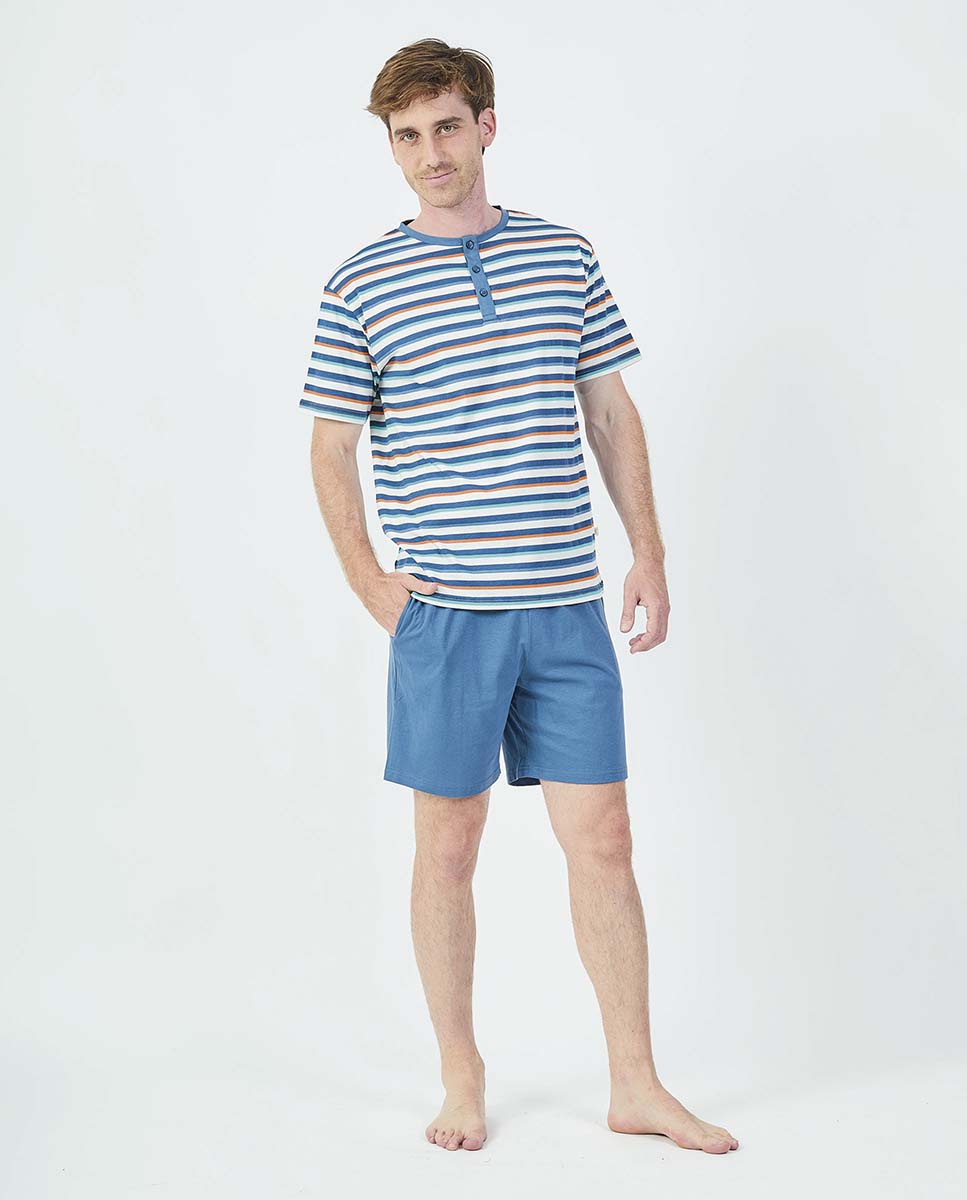 Pijama Javier Golmar para Homem Manga Curta e Calção