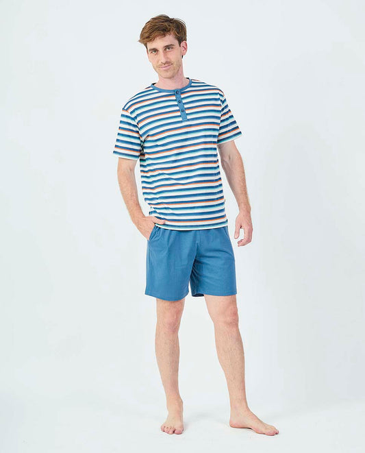 Pijama Javier Golmar para Homem Manga Curta e Calção